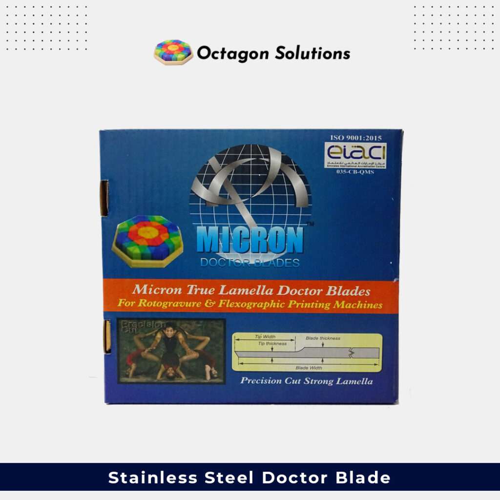 stainless steel doctor blae
